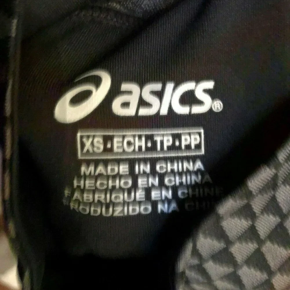ASICS Fitsana Zip Jacket 125883 XS Extra Small EUC $90 Gym Running